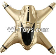 MJX X402 X402H Spare Parts-04 Upper shell cover-Golden,MJX X402H X402 RC Quadcopter Drone Spare Parts Replacement Accessories